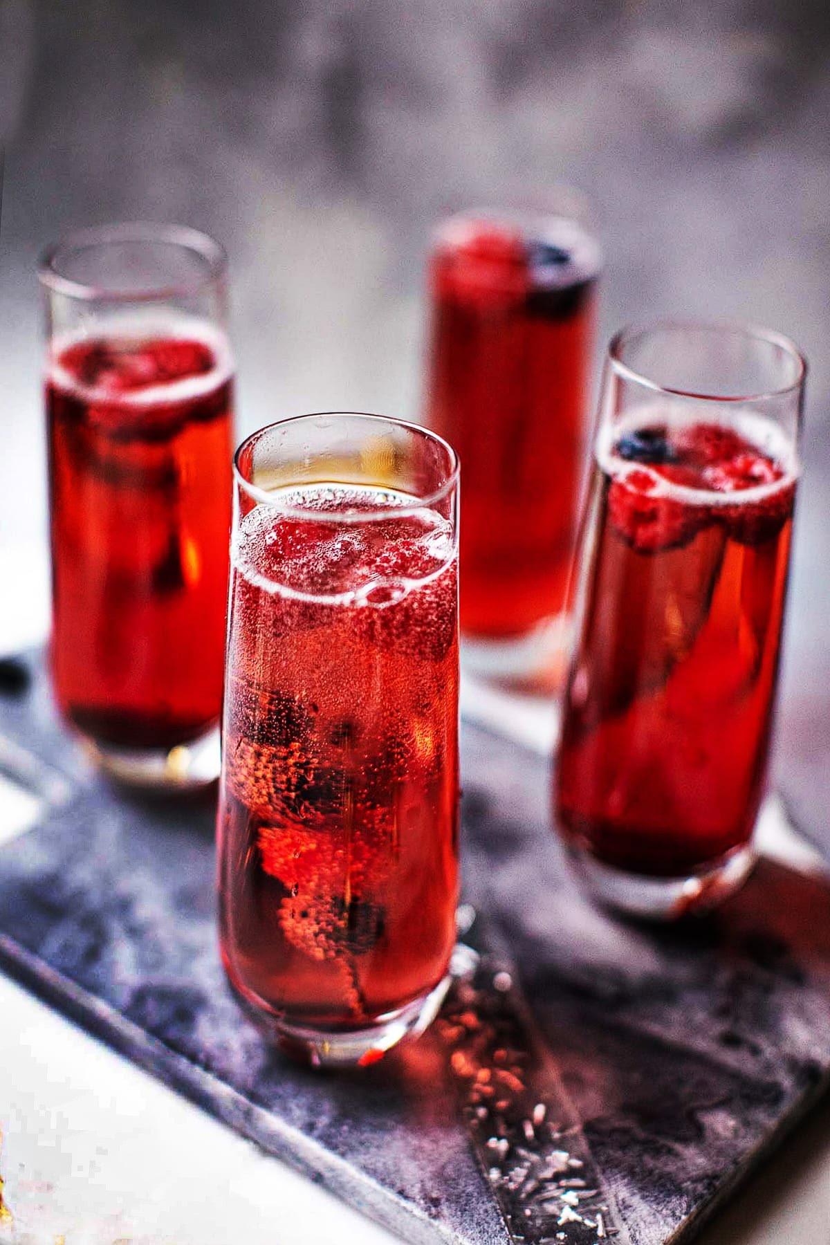 Falso Kir Royal Champagne